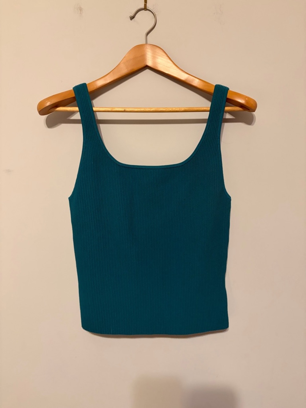Sculpt Knit Squareneck Tank